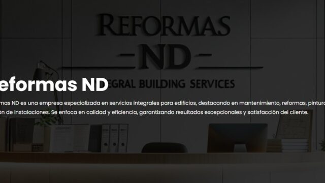 ND OBRAS Y SERVICIOS INTEGRALES S.L.U.